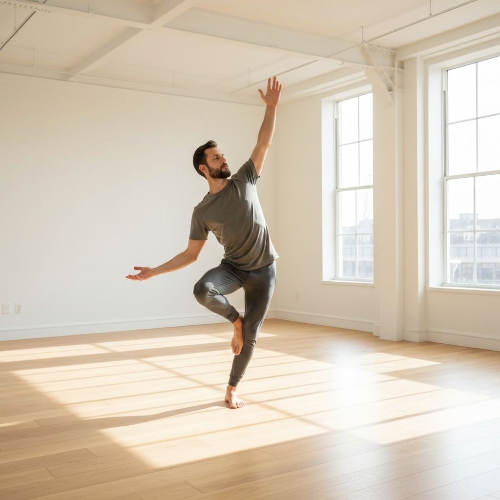 Movement practice in studio
